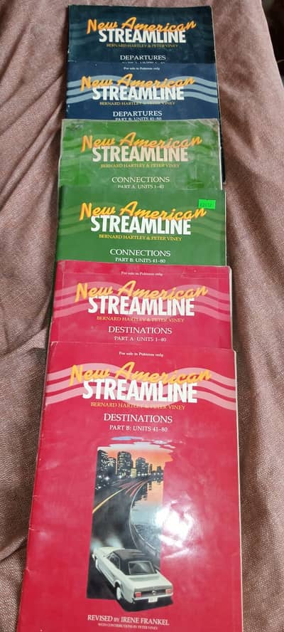 new American Streamline set of 6 books