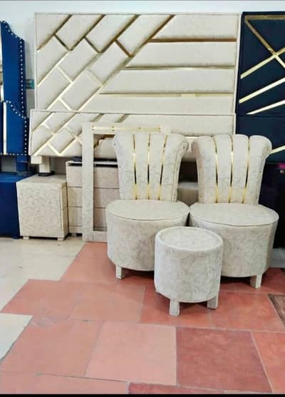 Bed Set/Double Bed/King Size Bed/Poshish Bed/Wooden Bed/Bubble Bed Se