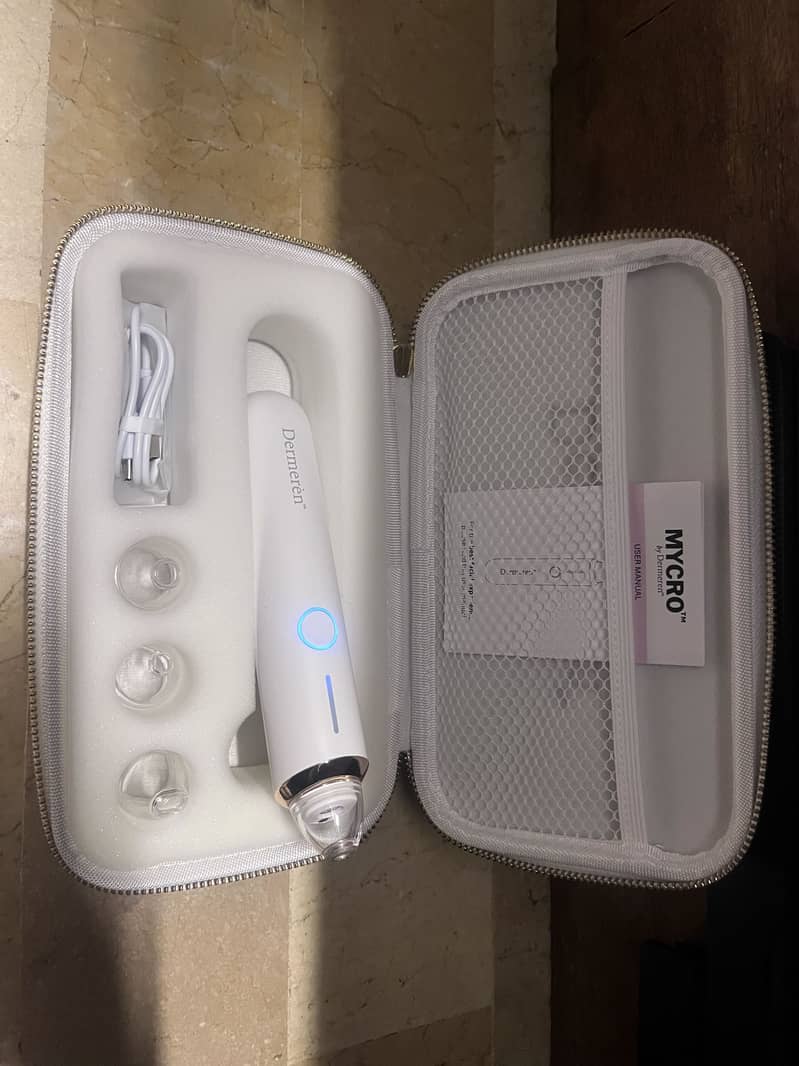 Dermeren MYCRO, microdermabrasion tool, pore vacuum, blackhead remover 9