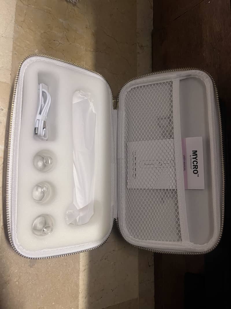 Dermeren MYCRO, microdermabrasion tool, pore vacuum, blackhead remover 8