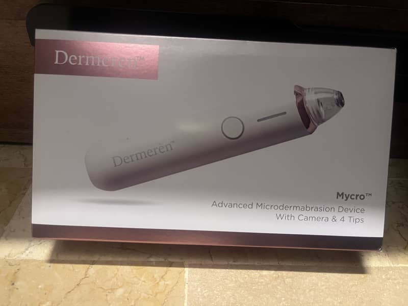 Dermeren MYCRO, microdermabrasion tool, pore vacuum, blackhead remover 1
