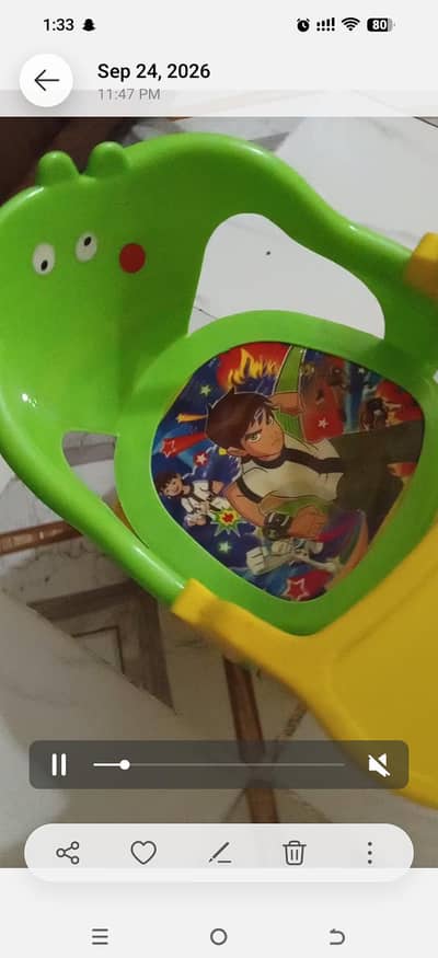kids diining chair