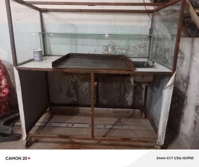 Shawarma Counter , Burger Counter with Fryer , Restaurant Equipment