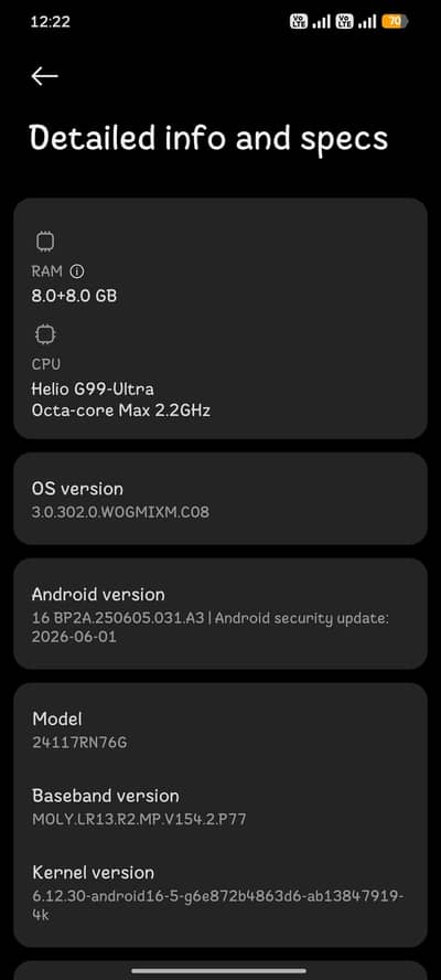 Xiaomi Redmi Note 14 256 GB
