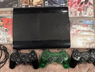 Sony PS3 Super Slim 500GB Gaming Console For Sale
