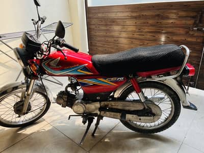 HONDA CD 70 2019 good condition urgent sell
