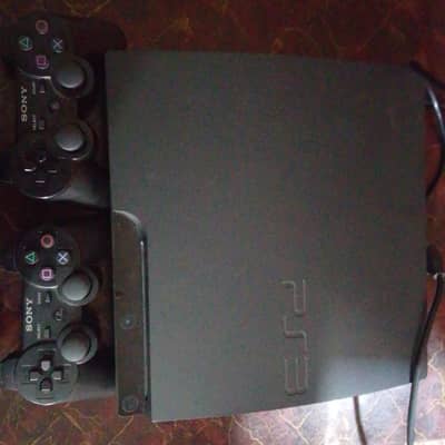 playstation 3 slim jailbreak with 2 wireless controllers