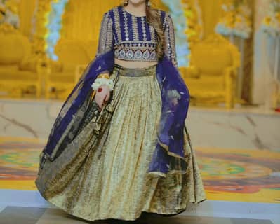 Kurti jamawar lehnga
