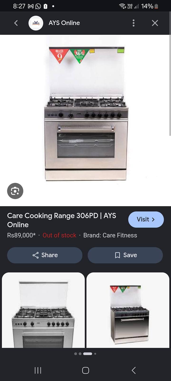 care cooking range 1