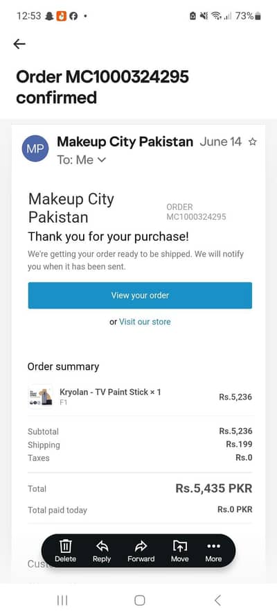 KRYOLAN F1 STICK