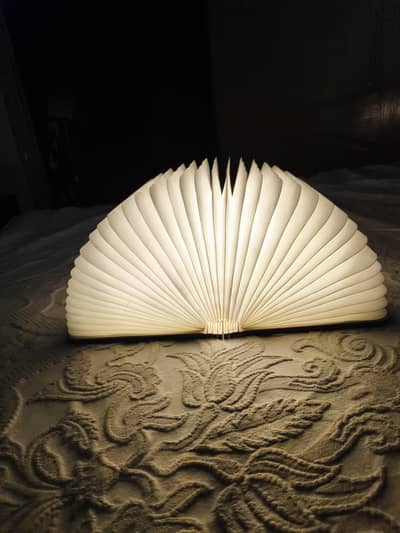 table lamp book shape
