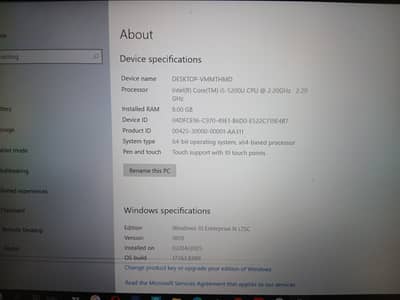 Toshiba Touch Screen Laptop | Core i5 5th Gen | 8GB RAM | 10-Point To