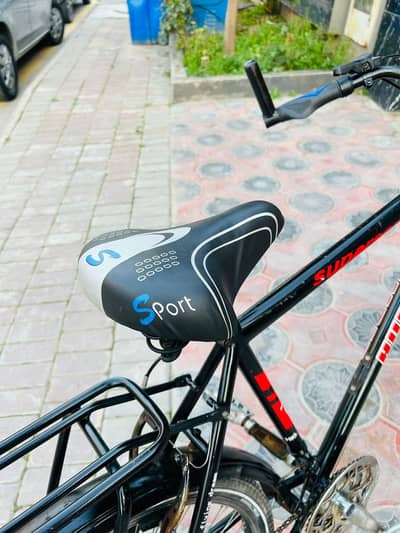 9 Gears HUMBER Supersonic Cycle New seat