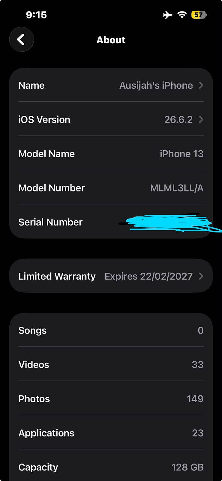 Apple iPhone 13 (with box) 9