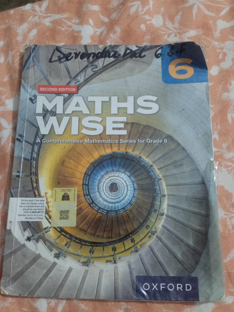 math wise class 6 second edition 1