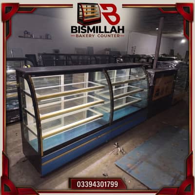 display counter / bakery counter / cake counter / cake chillar