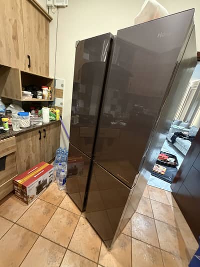 Haier Refrigerator ref 4 door hrf-578 tggu1 with 10 years warranty
