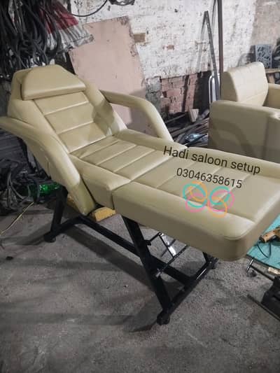 Barber chair/Cutting chair/ Shampoo unit/Trolly/Saloon Furniture.