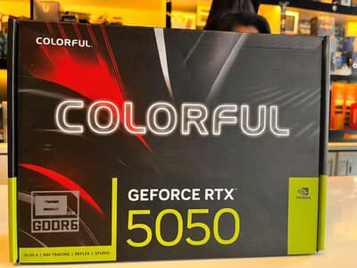 GeForce RTX 5050 8GB GDDR6 Gaming Graphics Card.