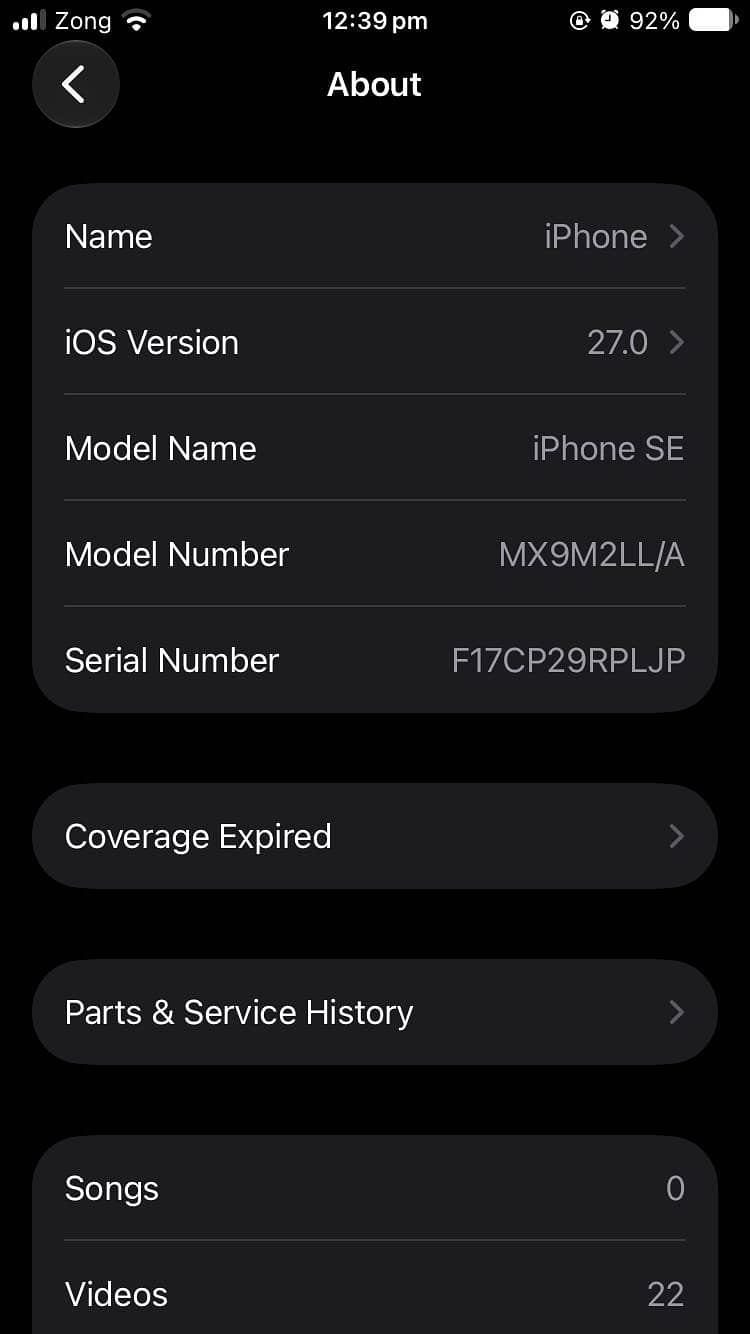 Apple iPhone SE 3