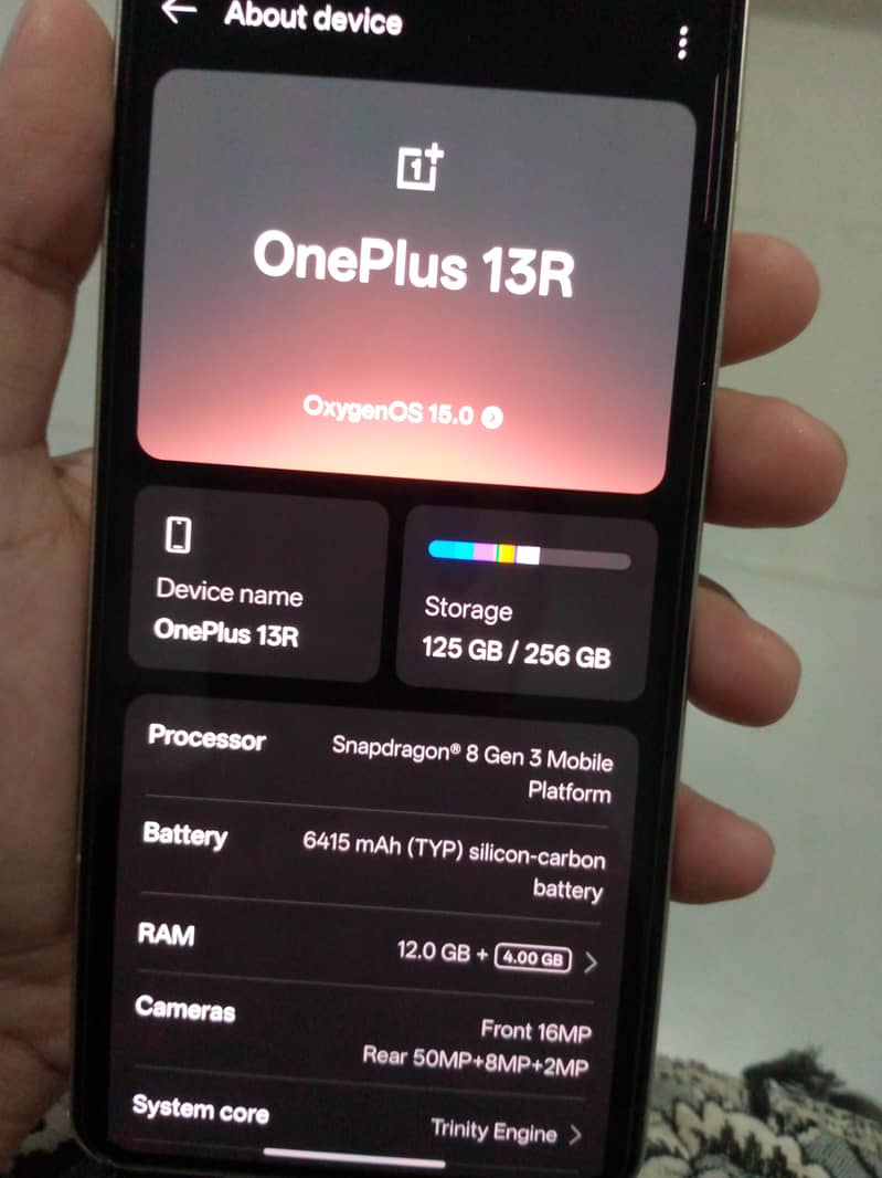 One Plus 13R 3