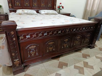 Pure Wooden Bed