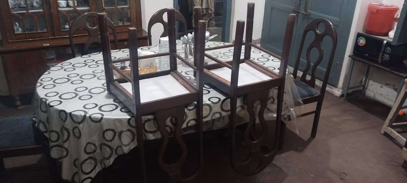 dinning table with chairs 2