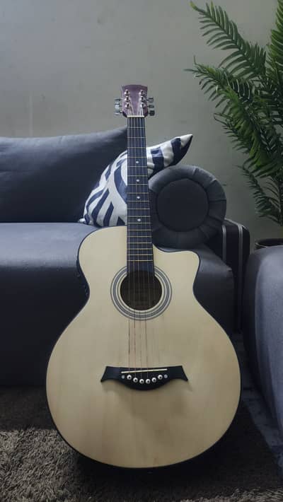 Semi-Acoustic Guitar | 38 Inches | With accessories | 3 Month used |