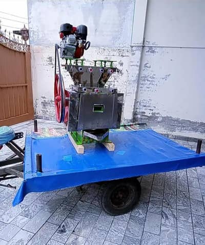 New Sugar cane juice machine gana ke juice bana wali machine aur loder