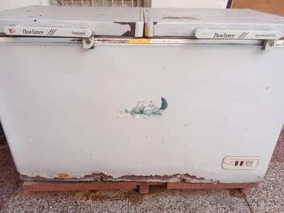 Dawlance double door refrigerator  urgent sale