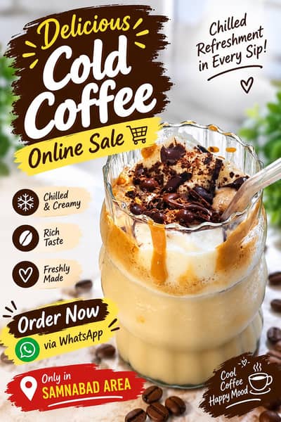 Cold Coffee & Cakes