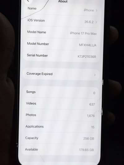 Apple iPhone 17 Pro Max 256Gb UK model non pta