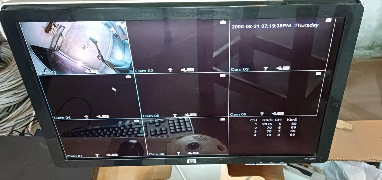 DVR With 6 Camera 7
