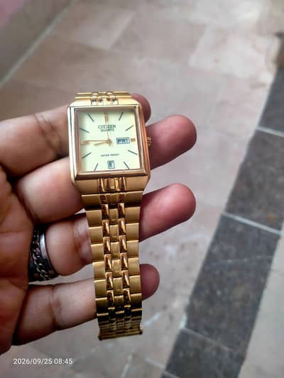Citizen Quartz Tank Watch
