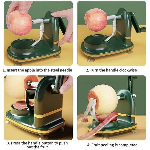 T  Manual Fruit Peeler Multifunctional Apple Peeler Household Peeling Machine Peeling Knife Kitchen Accessories
