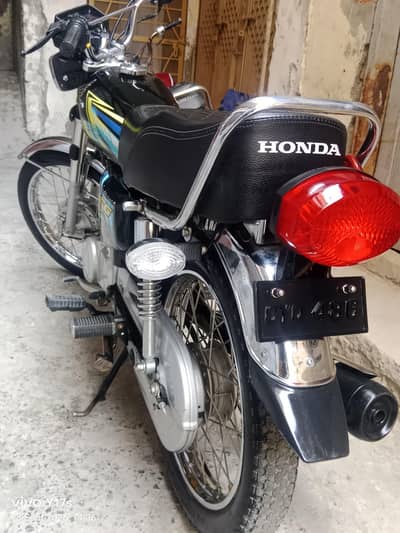 Honda 125 25 model for sale Islamabad number