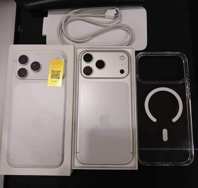 Apple iPhone 17 Pro Max 256 GB PTA Approved 100 Health | Physical + E