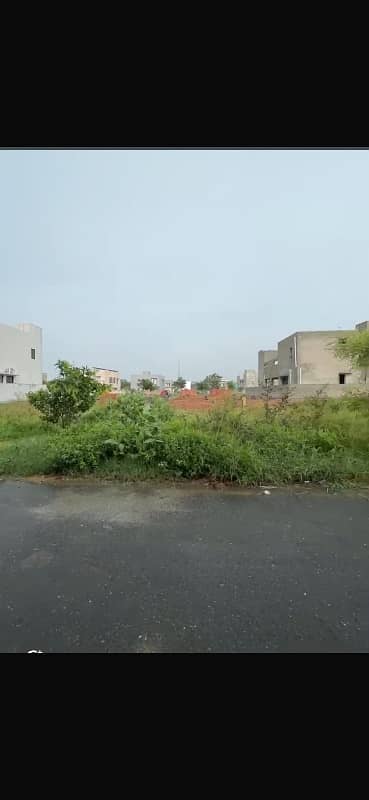 1 Kanal Plot for Sale in DHA Phase 7 | Clear Front | No Pole/DP Box