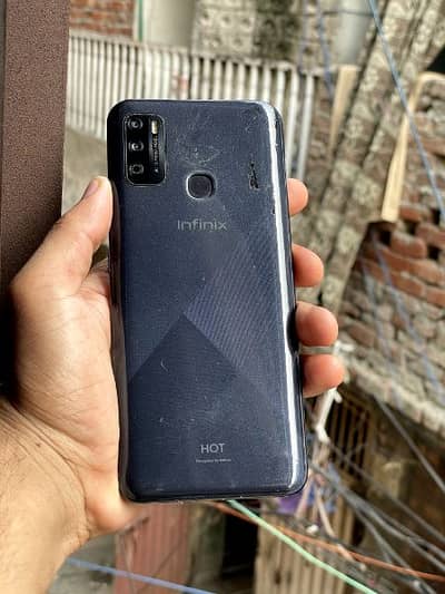 infinix hot 9 play 4gb 64gb all ok exchange possible 03064178199