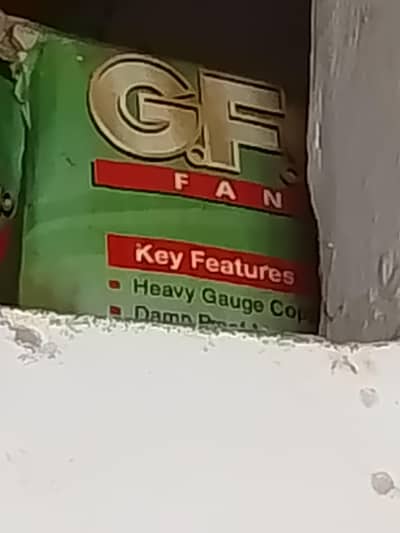 G. F. C ceiling fans