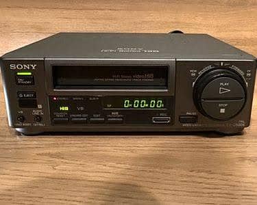 Required Sony 8mm cassette player