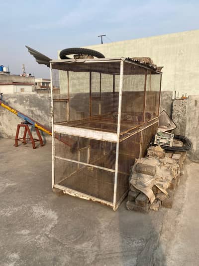 iron solid cage for hens
