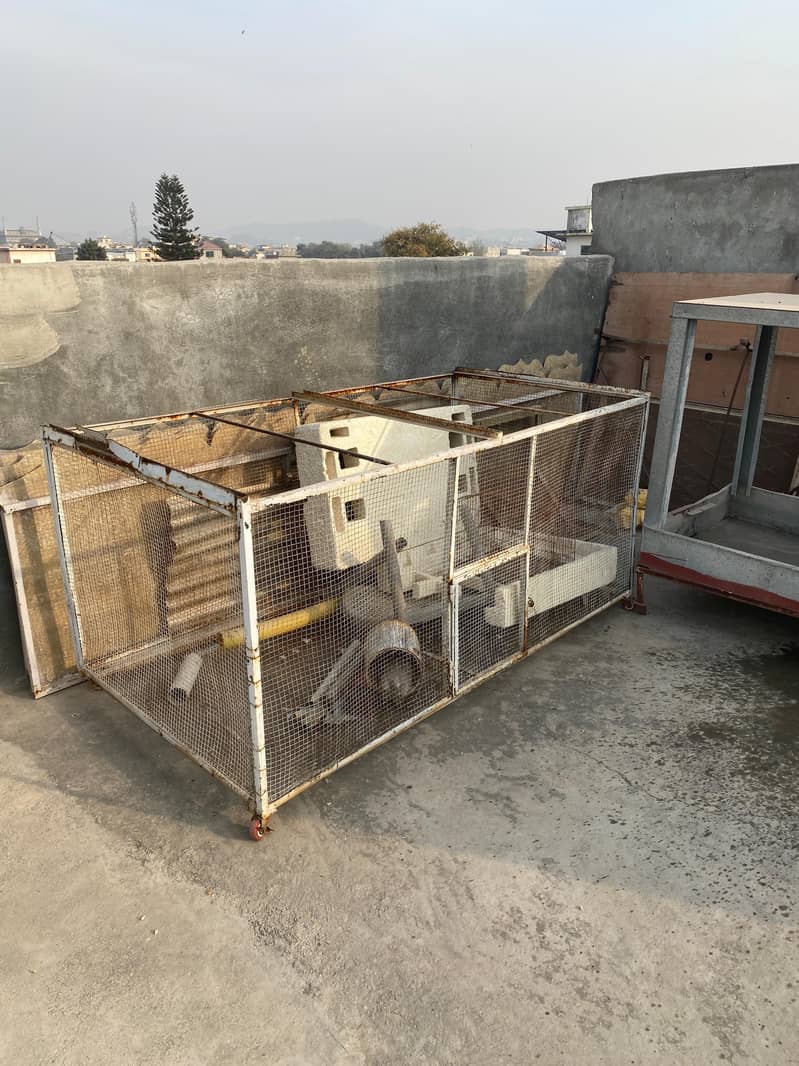 iron solid cage for hens 5