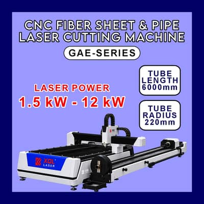 CNC Laser Machine Fiber Laser Cutting Machine X3015GAE Plate & Pipe
