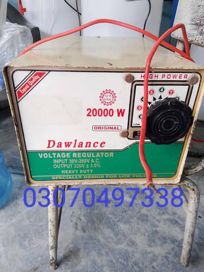 20,000W Heavy Duty  Voltage Stabilizer / Regulator original