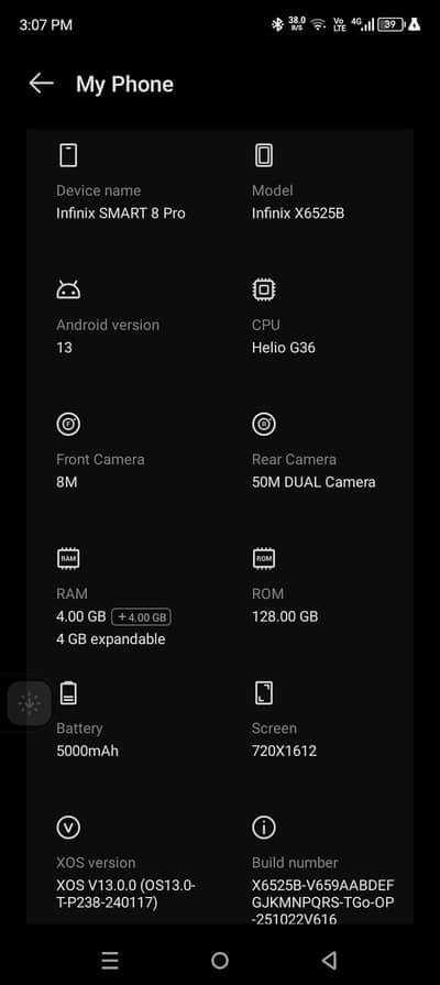 Infinix smart 8 pro for sale