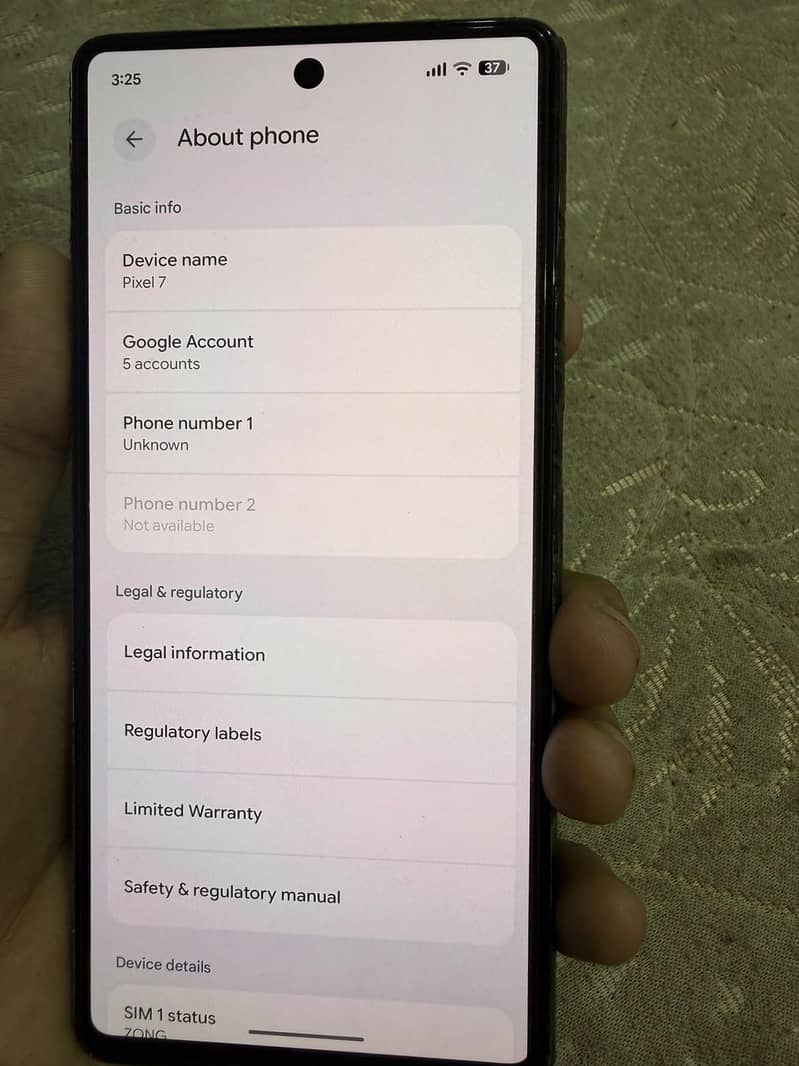 Google Pixel 7 6