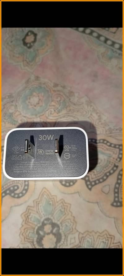 100% Original Google Pixel 30W USB-C Fast Charger – Box Pulled