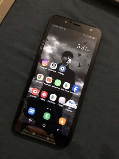 Samsung Mobile J6 with box