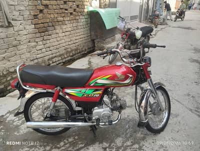 Honda CD 70 2022 model All ok 10/10 genuine condition